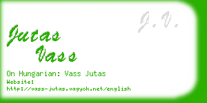 jutas vass business card